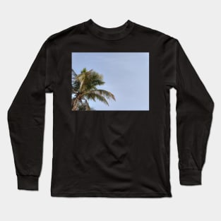 Palm tree and blue skies Long Sleeve T-Shirt